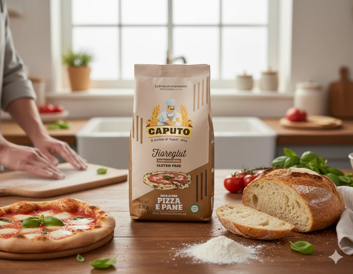 Antimo Caputo Pizza Flour, 2.2 lbs- Gluten-Free - All-Natural Versatile Flour & Starch Mix for Baking Pizza, Bread, Pasta - Image 3