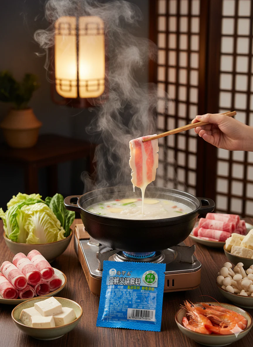 Chongqing Qiaotou Hot Pot Base, Spicy And Fresh Hot Pot Base, Hot Pot Material (50g) - Image 3