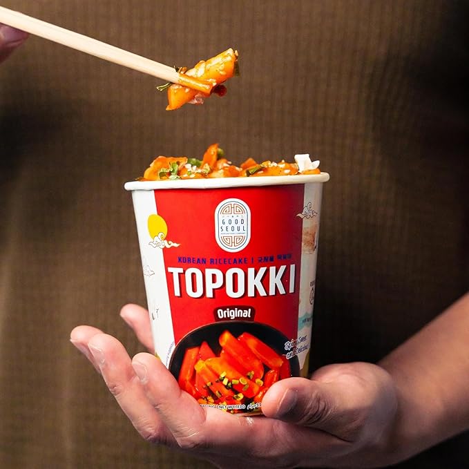GOOD SEOUL KOREAN RICECAKE TOPOKKI SPICY (113G) - Image 3