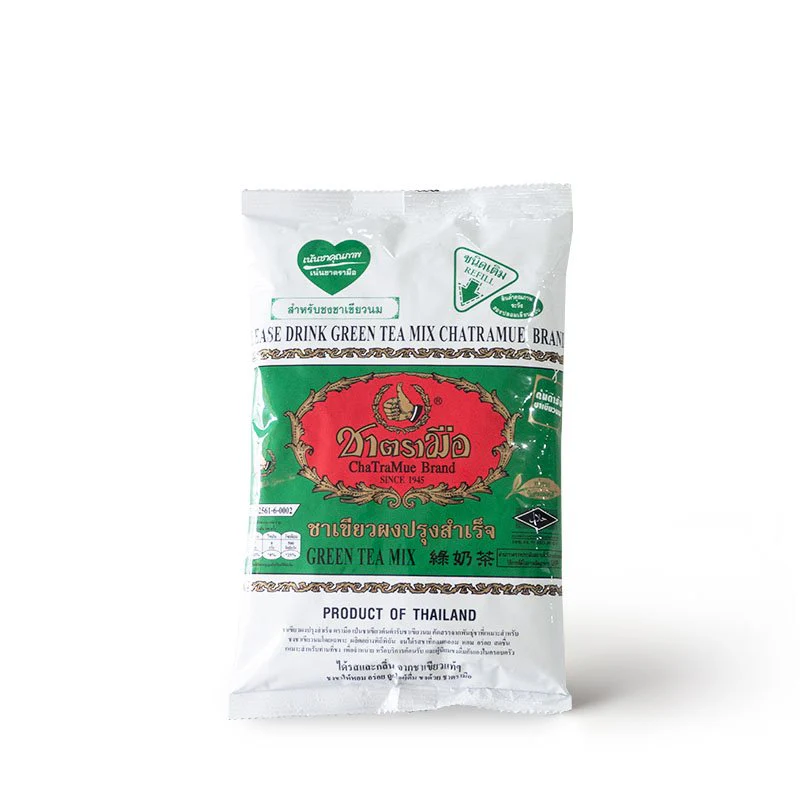 Green Tea Mix Thai Tea (Original) Bag - 200 g - Image 2