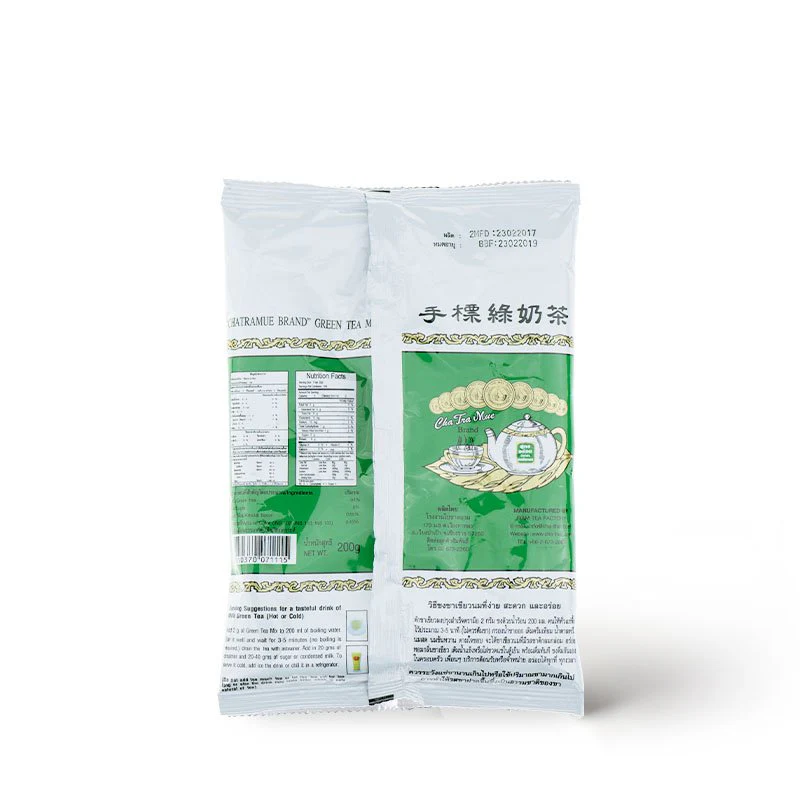 Green Tea Mix Thai Tea (Original) Bag - 200 g - Image 3